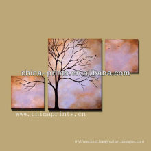 Importer Abstract Tree Frame Oil Painting Arts